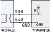 Alarm輸出電路連接示例